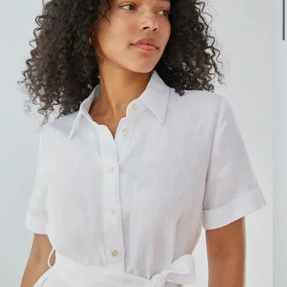 Aritzia Wilfred Eleta Linen Dress - Picture 2 of 5